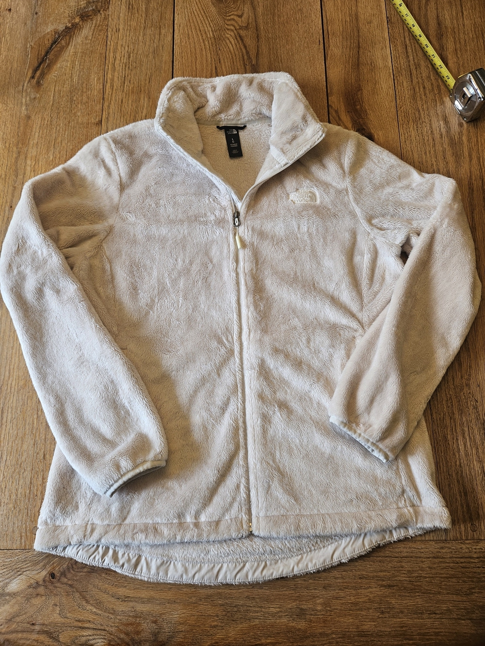 The North Face Women's Light Gray Fleece Jacket